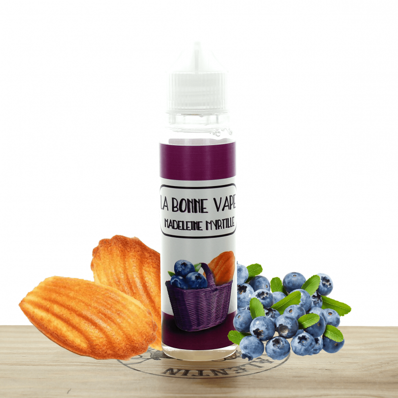 Madeleine Myrtille 50ml La bonne vape  18 90  E 